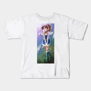 Cute Angel Girl Kids T-Shirt